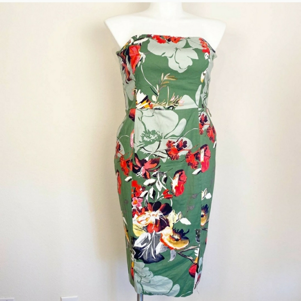 New York and Company Strapless Dress